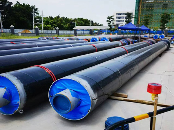 钢套钢直埋蒸汽保温管